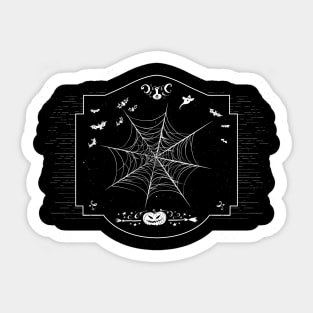 Spiderweb Sticker